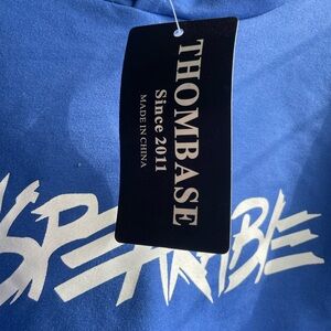 Thombase Blue Graphic Tee